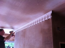 New Installation of Gothic cornice in Middlesex